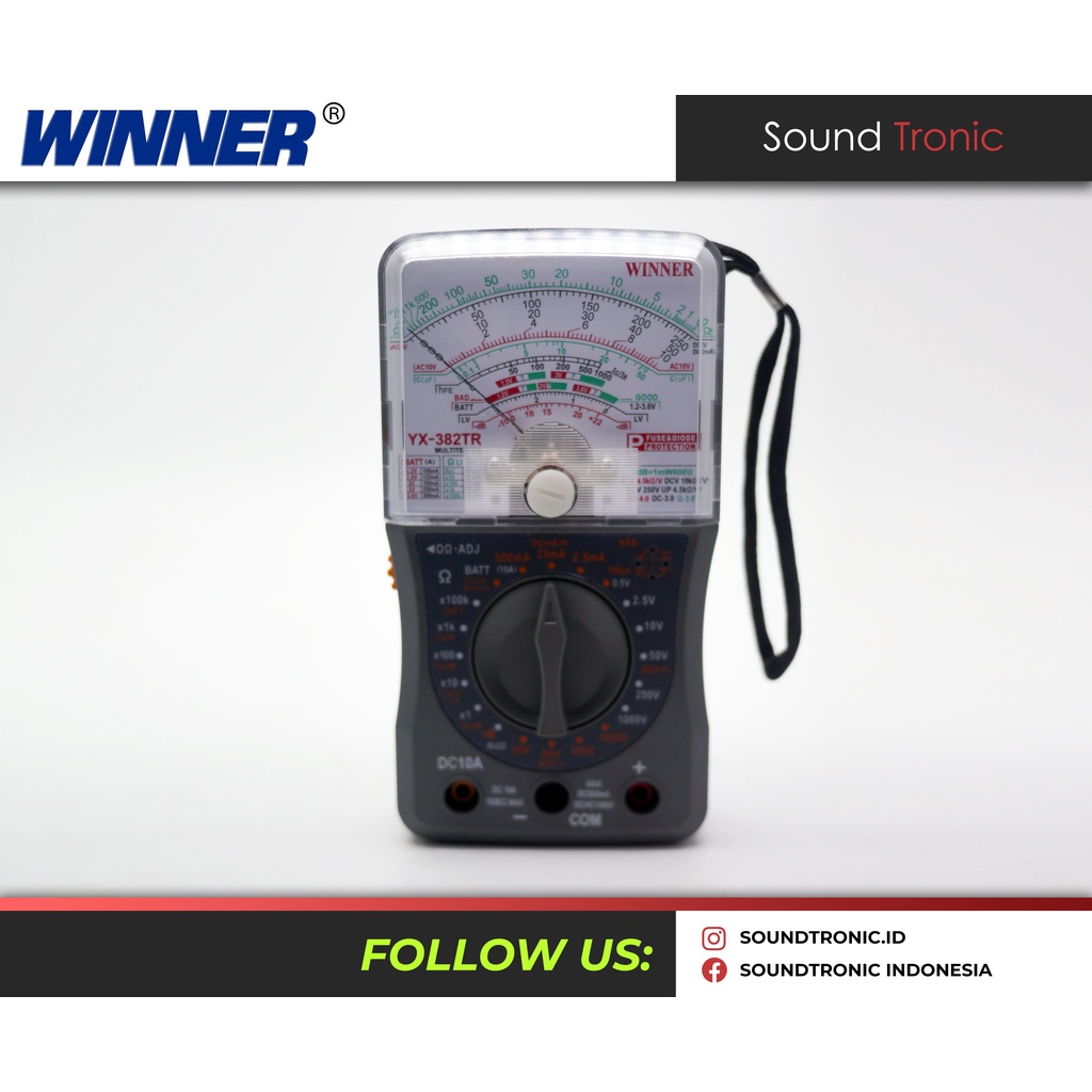 Tester Avometer Winner YX-382 TR