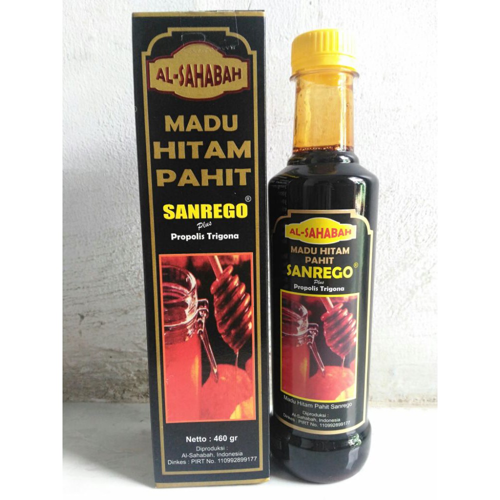 

Hot Promo!! Madu Hitam Pahit Sanrego Plus Propolis Trigona Al Sahabah | ASD179309254
