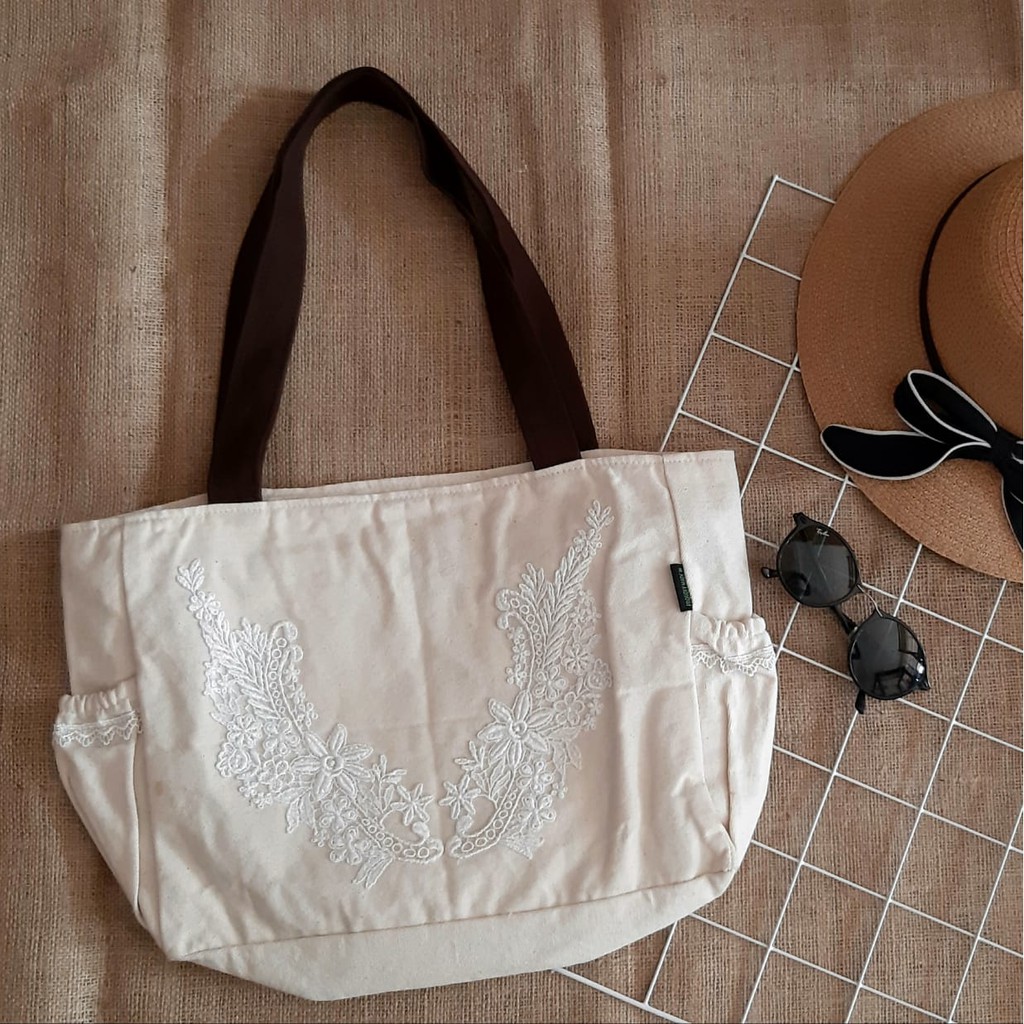  Tas  Tote  Bag  Heejou Best Seller Tas  Kuliah  Kerja Cantik 