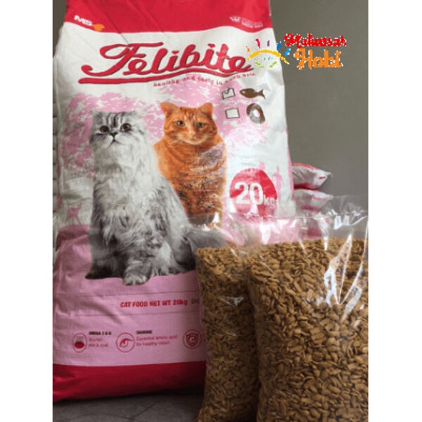 Makanan Kucing FELIBITE Cat Food Repack 500gr 500 gr