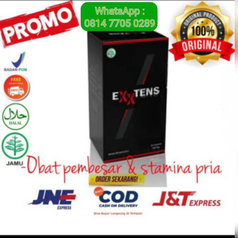 Exxtens Asli Suplemen Pria Exxtens Original
