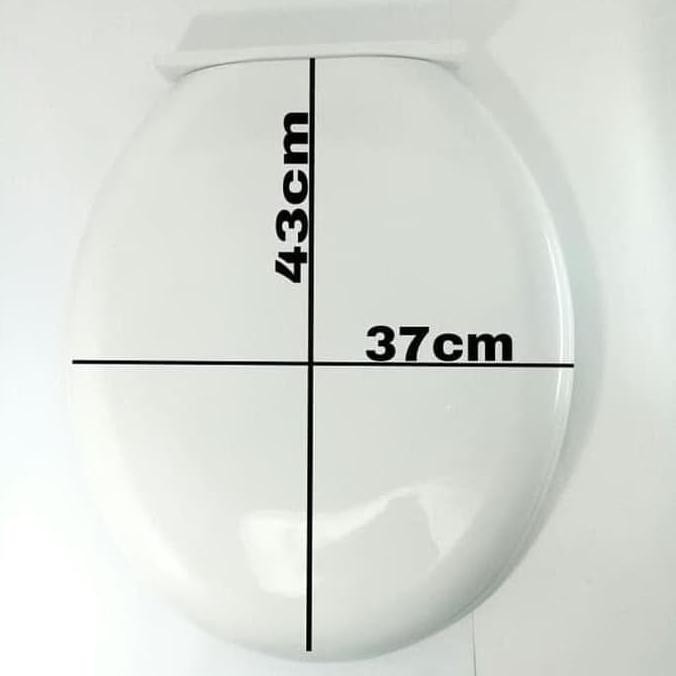 Dijual Tutup Closet Duduk Techplas / Toilet Cover Universal | Rumah Tangga |  Kamar Mandi |  Toilet
