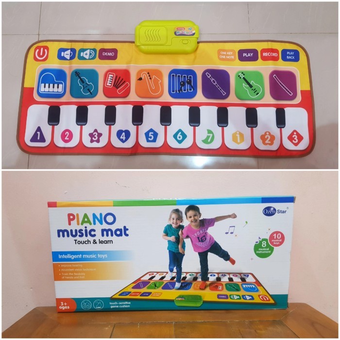 Mainan Piano Music Mat Play Mat Musik Piano Anak Edukatif