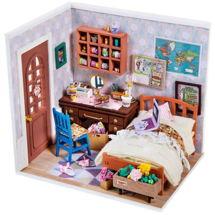 ROLIFE Robotime Diy Wonderful Life Anne'S Bedroom Dgm08 Hobby Toy Collection