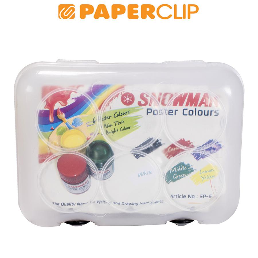

POSTER COLOR SNOWMAN 15ML/6COLOUR