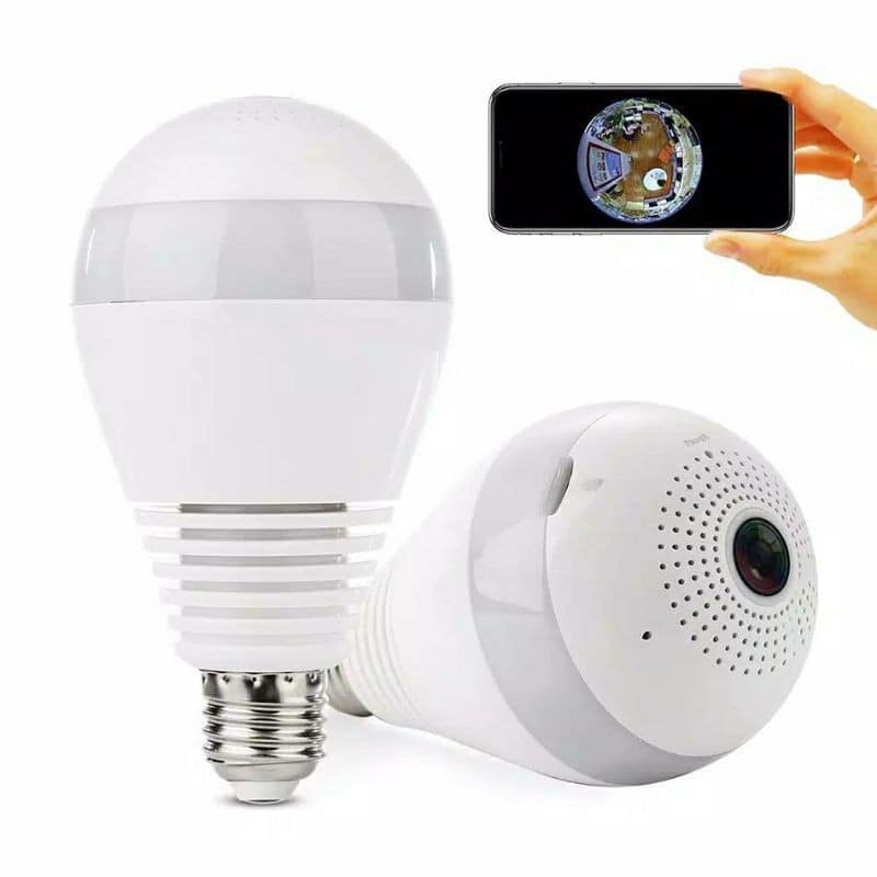 Camera CCTV IP BHOLAM Wireless Panoramic EYE 360 KAMERA lampu