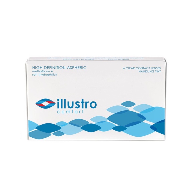 Illustro Comfort monthly 3 pasang Softlens bening