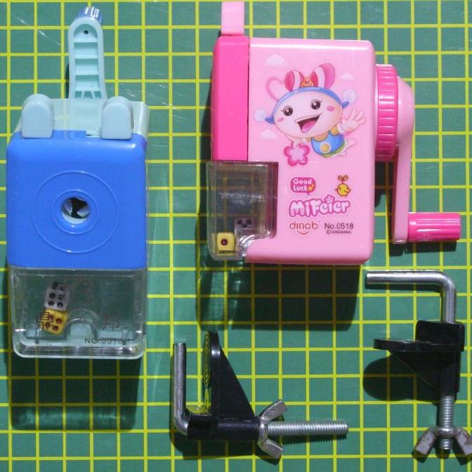 

Kualitas terbaik] sharpener mechanical pencil rautan mekanik meja pensil putar serutan