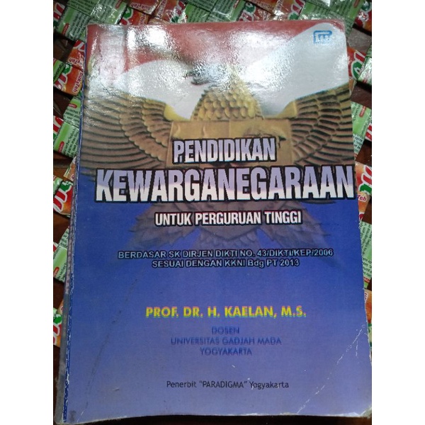 

PENDIDIKAN KEWARGANEGARAAN