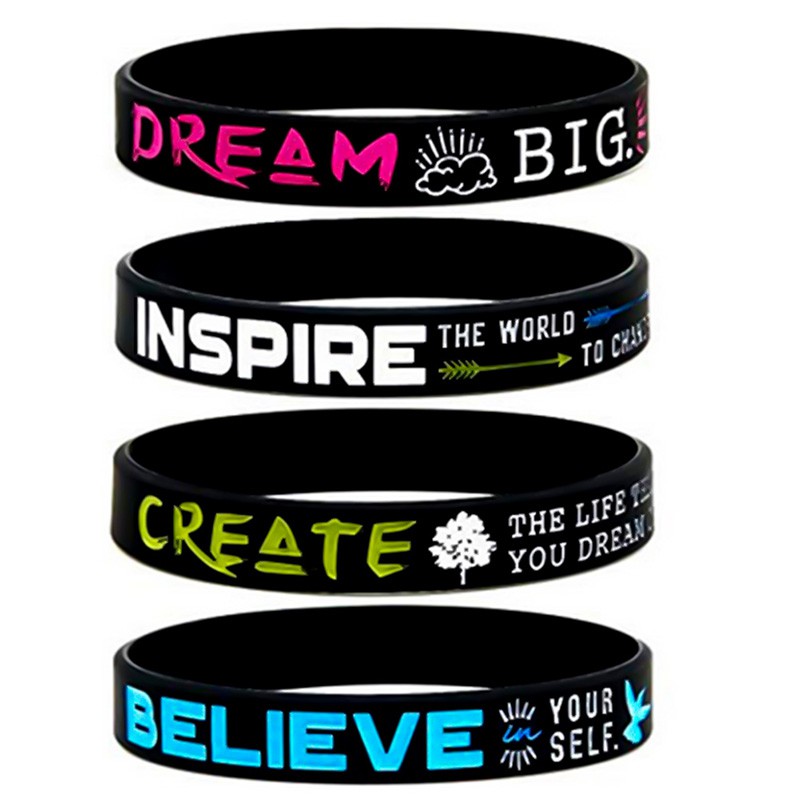 Fancyqube Gelang Karet Silikon untuk Olahraga