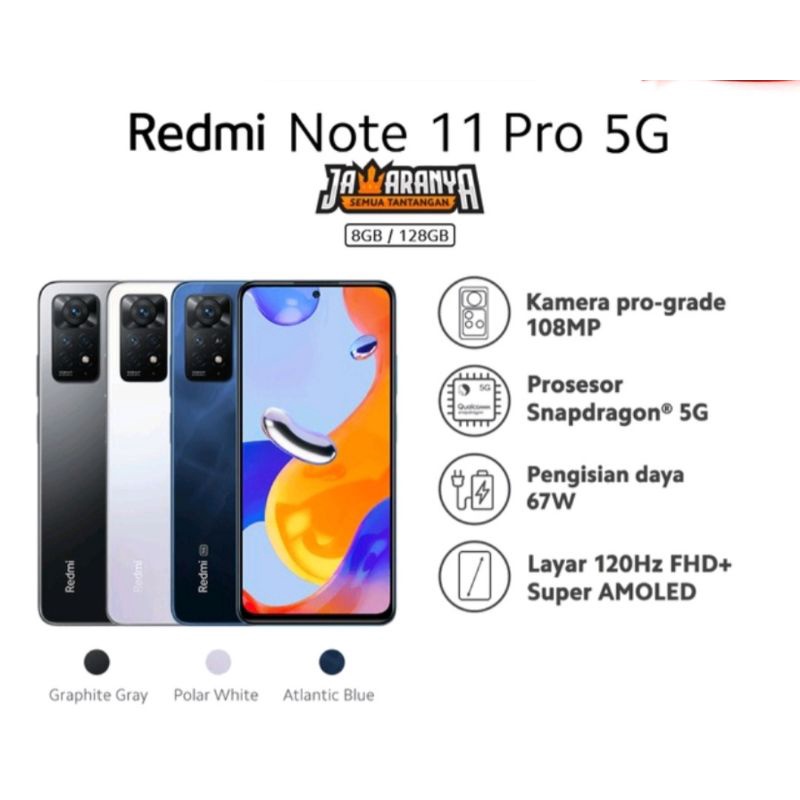 Xiaomi Redmi Note 11 Pro 5G 8/128GB
