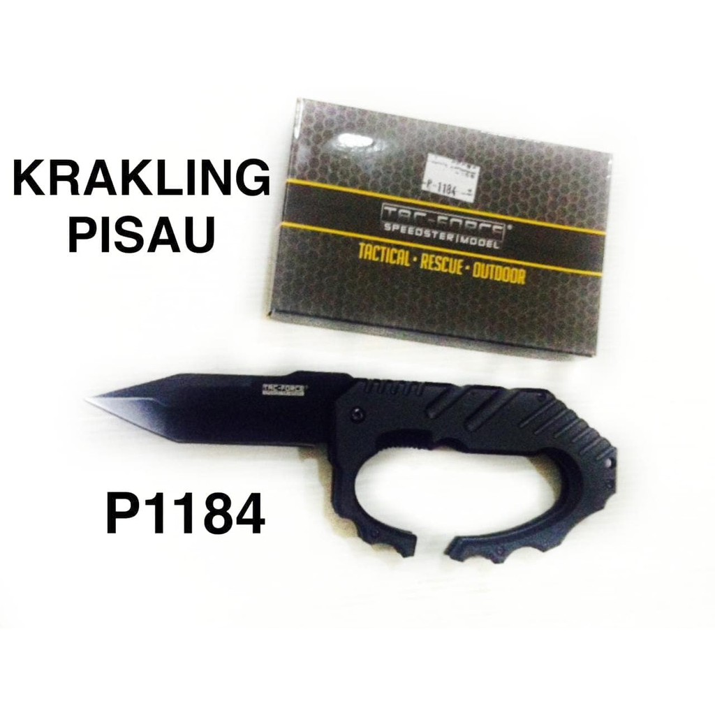 New Trend KRACKLING P1184 PISAU LIPAT TAC FORCE KNIFE KNIVE OUTDOOR