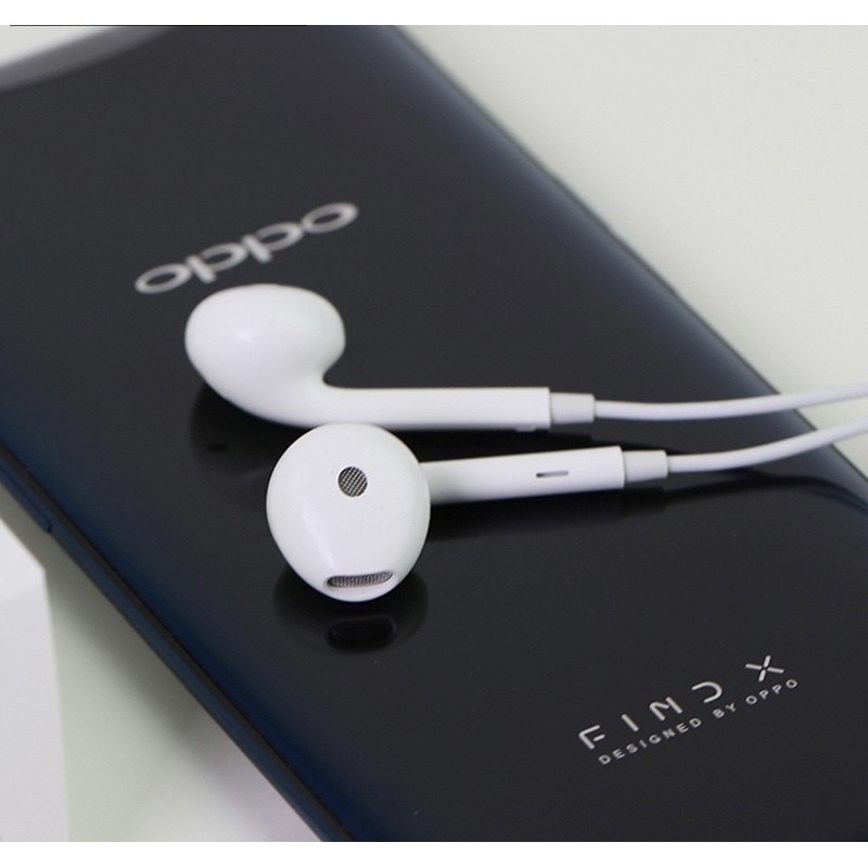 Headset Oppo MH135 Type-c / Handsfree 3.5MM Original 100% Earphone Stereo Bass