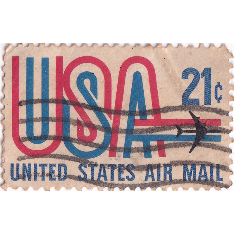 

Prangko United States 1971 - USA and Jet