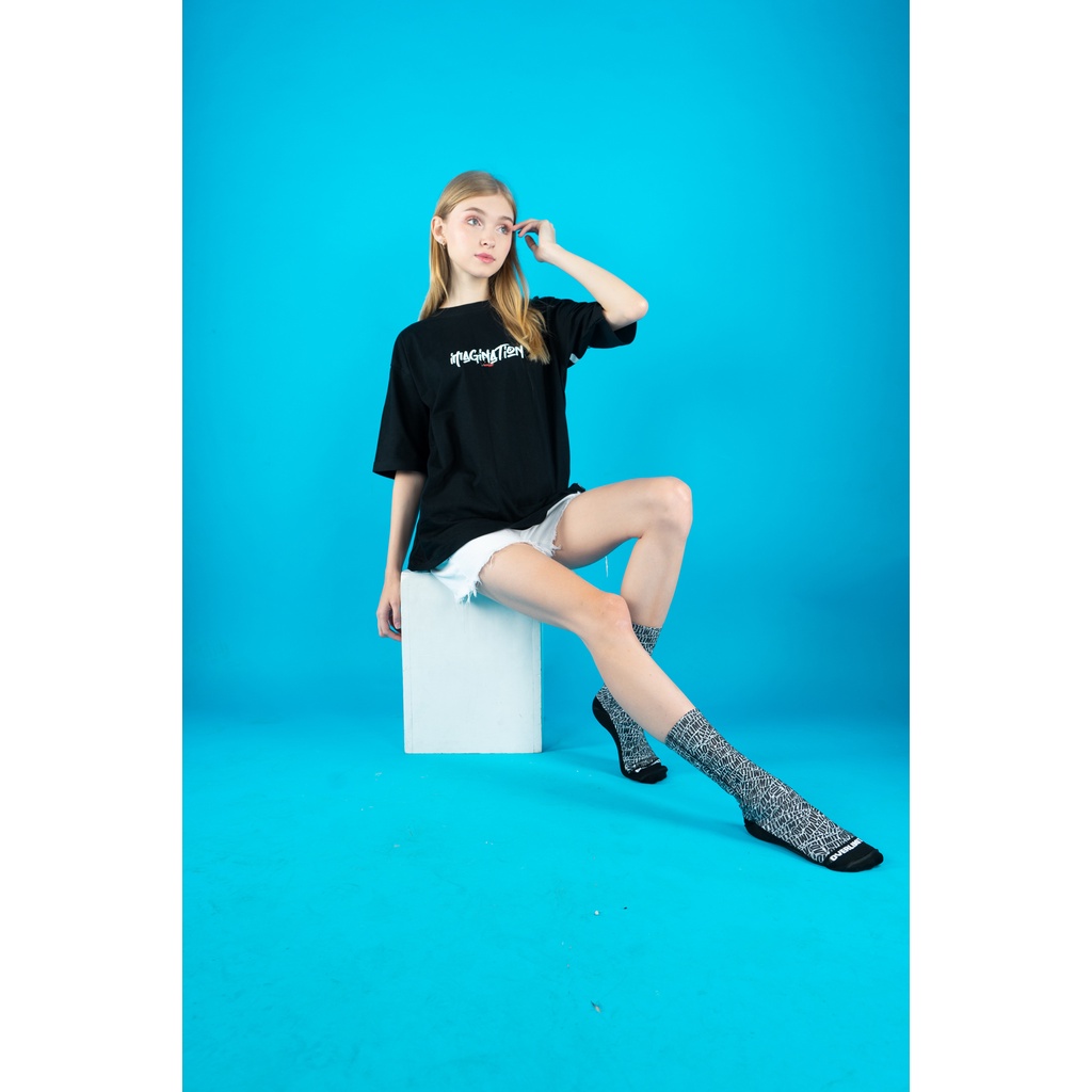 Kaos Oversize OVERLIMIT Tshirt Over Size Street Wear