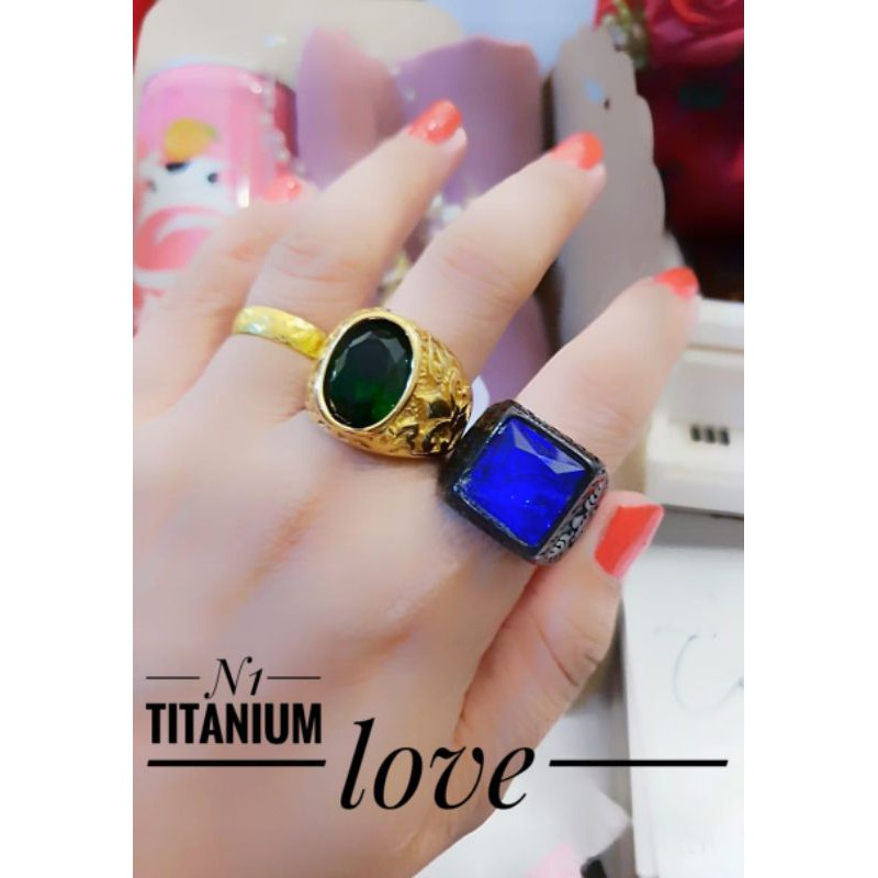 Titanium Cincin Wanita CHB12