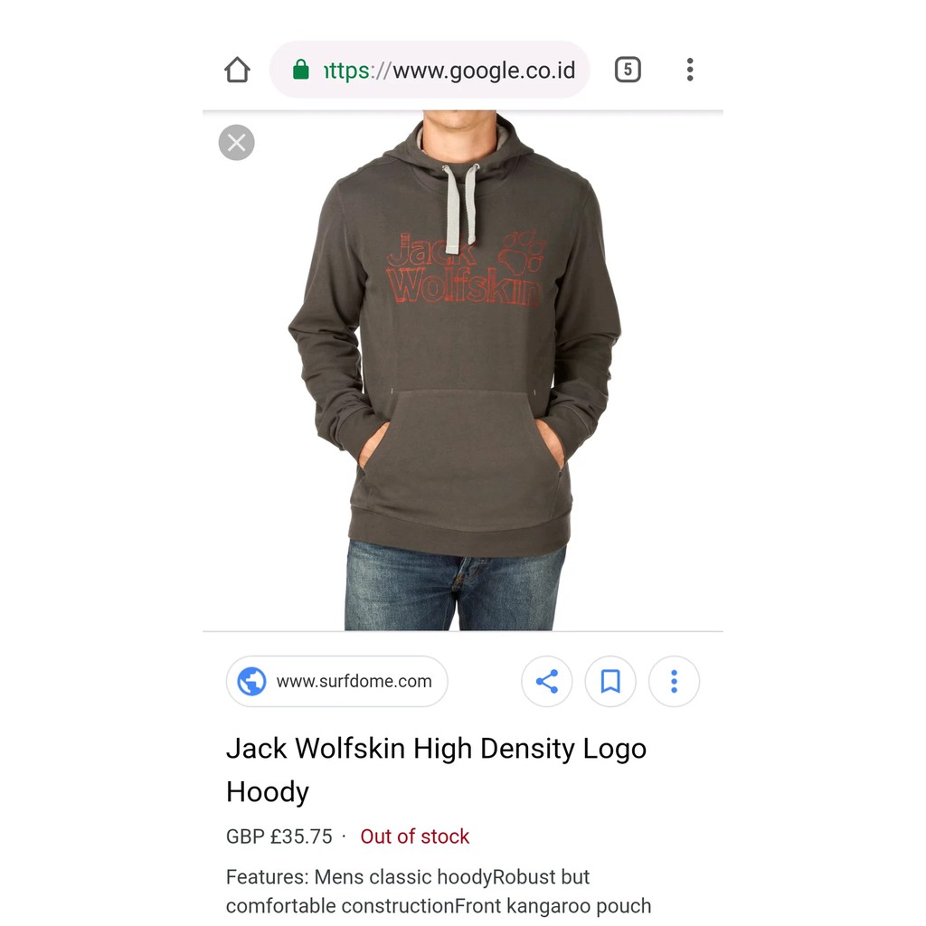 jack wolfskin hoodie mens