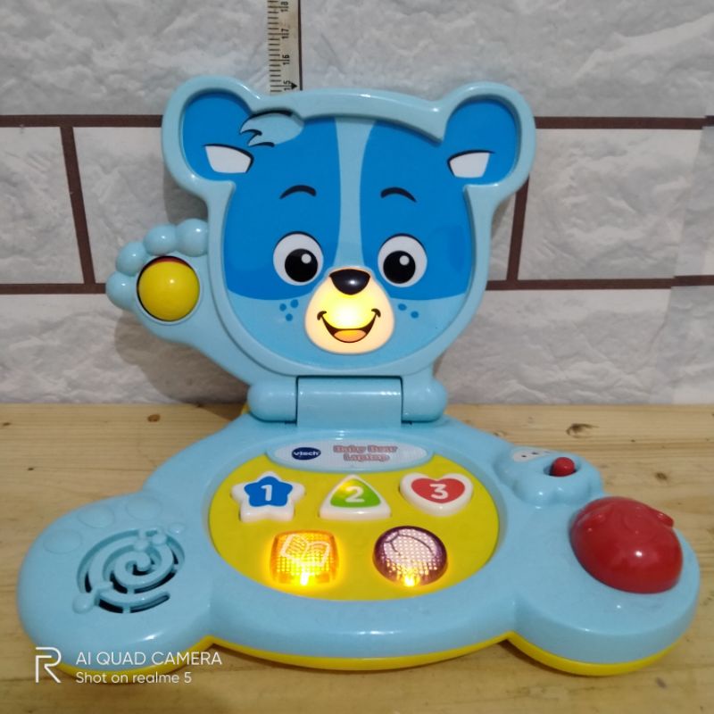 Vtech Baby Bear Laptop.Preloved