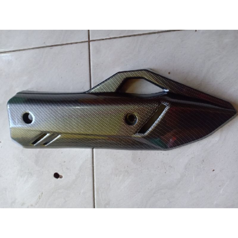 Cover knalpot PCX 160 Carbon - MF AKSESORIS MOTOR