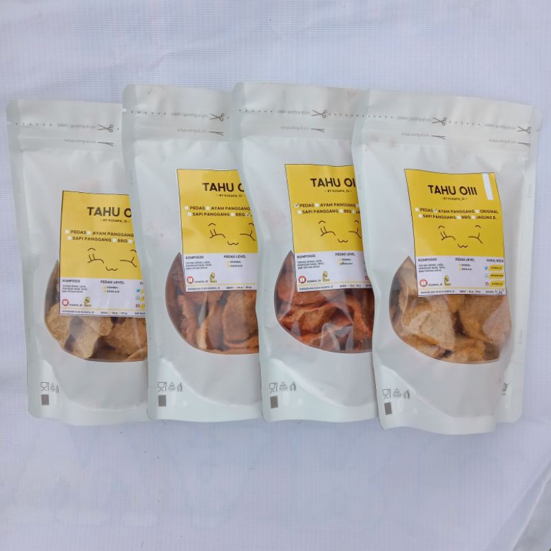 

[PREMIUM KUSAPA] Keripik tahu walik tahu oiii renyah 80gr murah