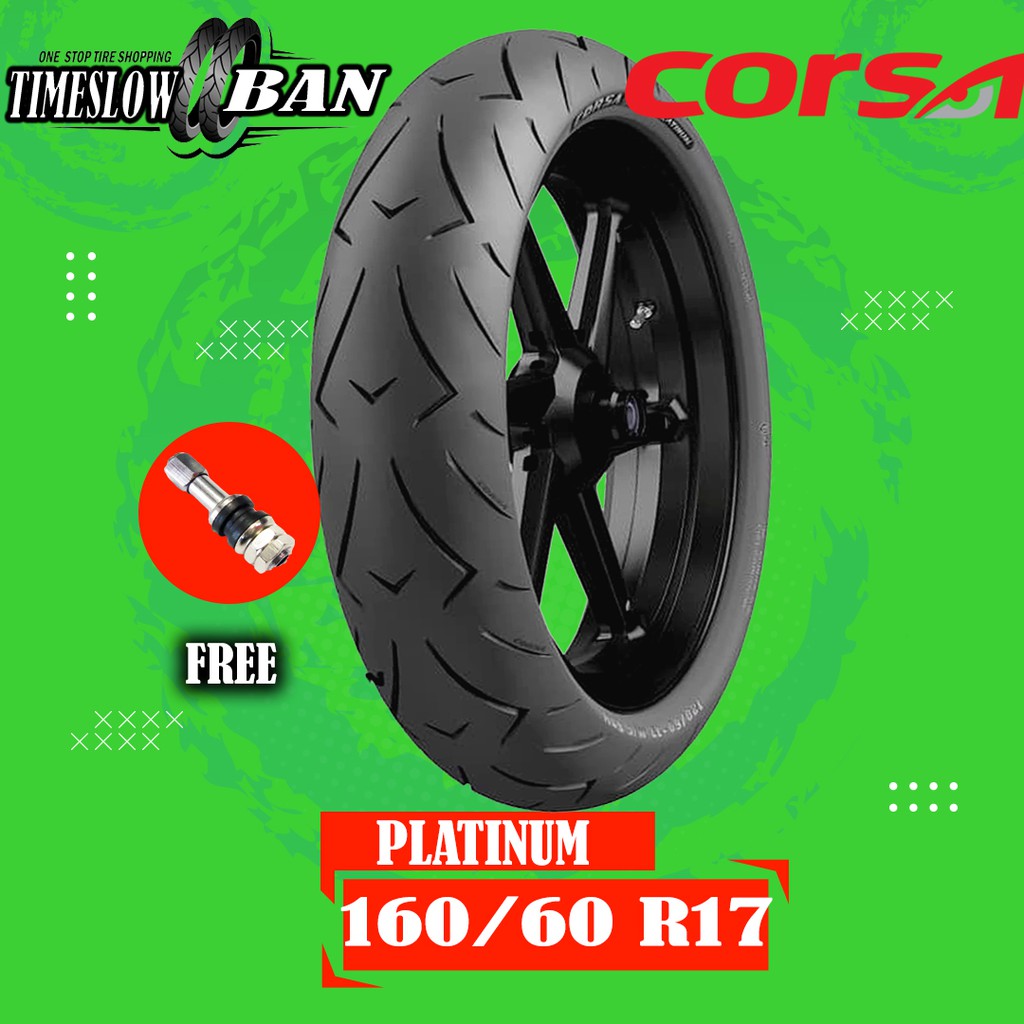 Ban Motor MOGE (Motor Batangan) // CORSA R93 160/60 Ring 17 Tubeless