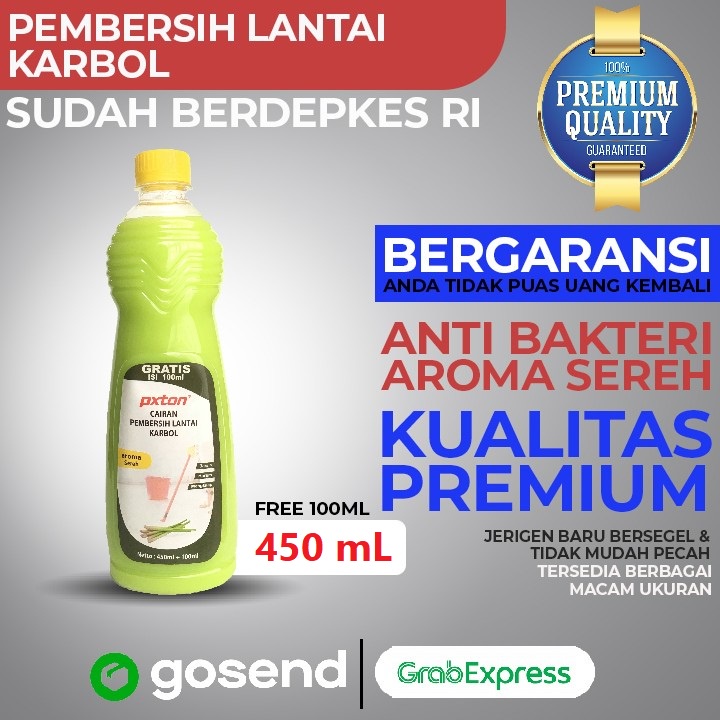 KARBOL PXTON ANTI BAKTERI 450ML + Free 100ml