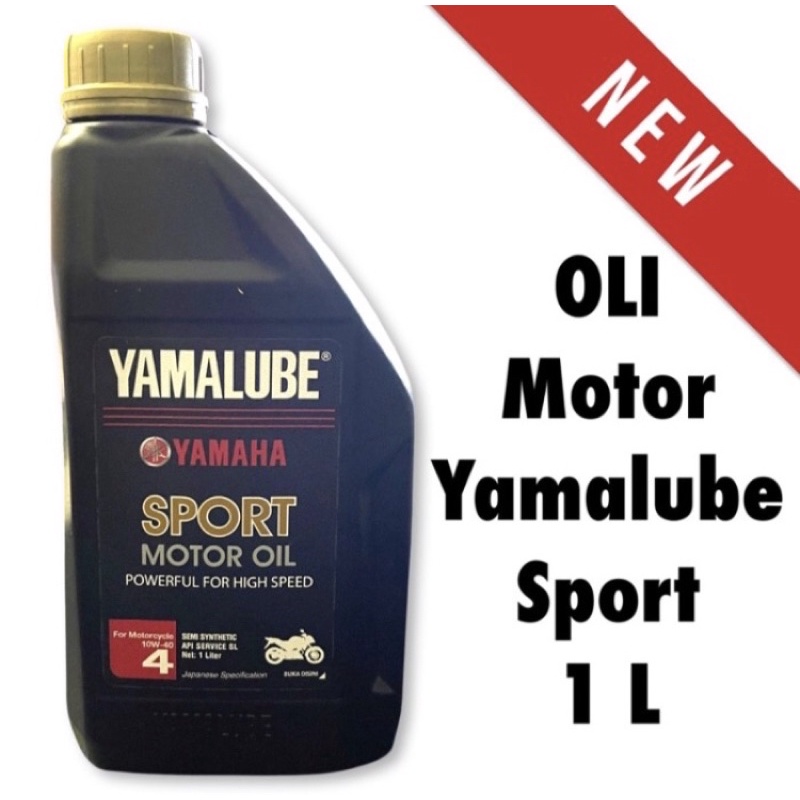 OLI YAMALUBE SPORT OIL 1L SL 10W-40 JASO MA