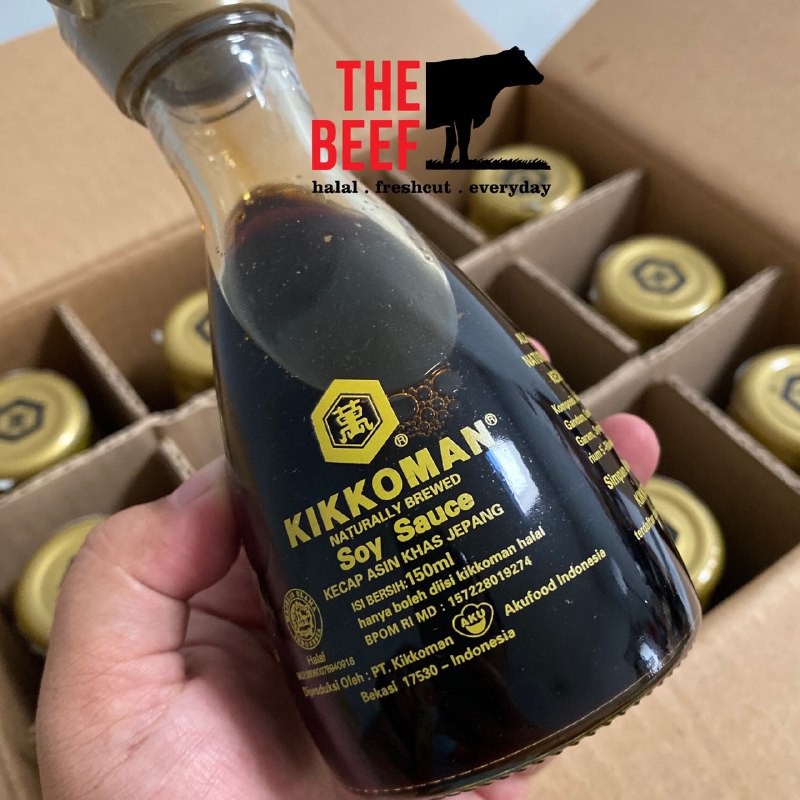 

Kikkoman All Purpose Soy Sauce Shoyu HalaL 150ml Botol Dispenser