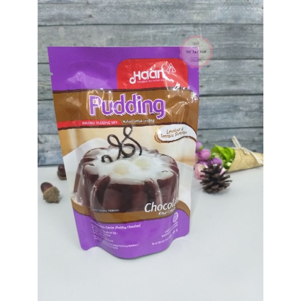 Haan Pudding Chocolate 145gr/Pudding Coklat