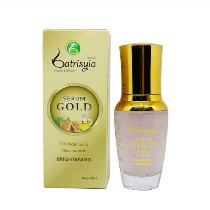 Serum Gold Serum Wajah Serum Glowing bpom Serum Wajah Perawatan Herbal Alami