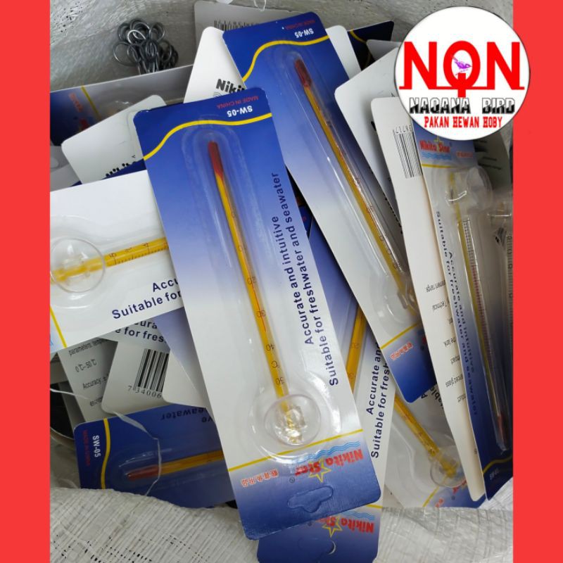 Termometer Suhu Aquascape Temperatur suhu Air Aquarium A