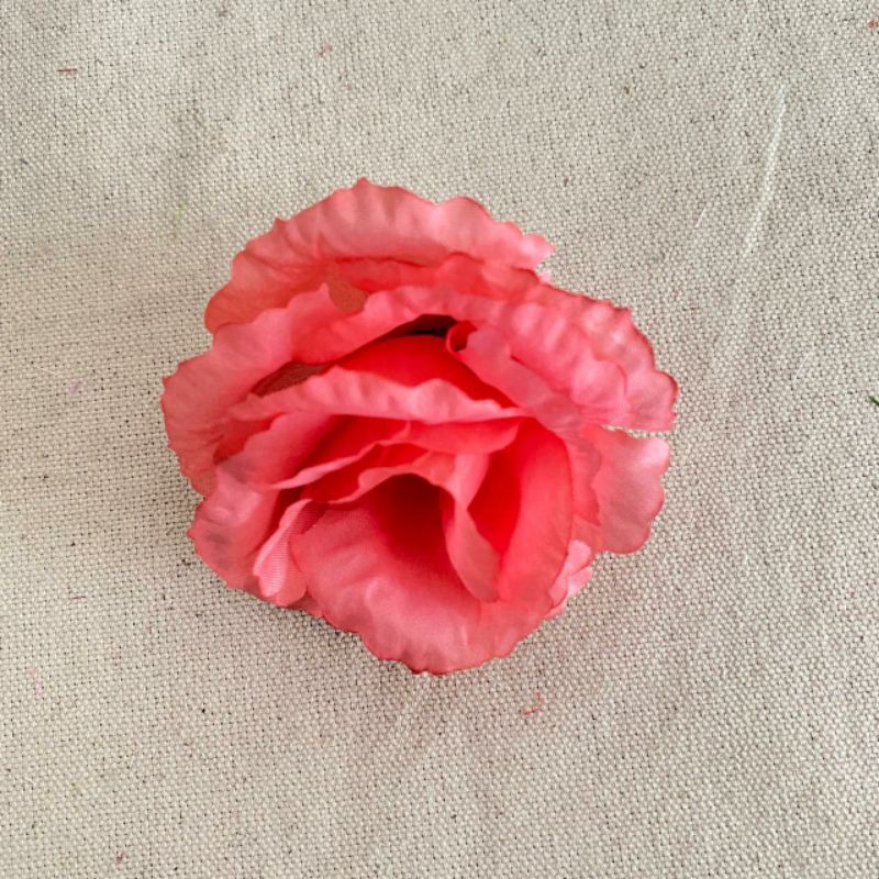 Kuntum Bunga Mawar Rose FL (Satuan) Bunga Artificial / Bunga Plastik / Bunga Dekorasi / Pernikahan-Merah