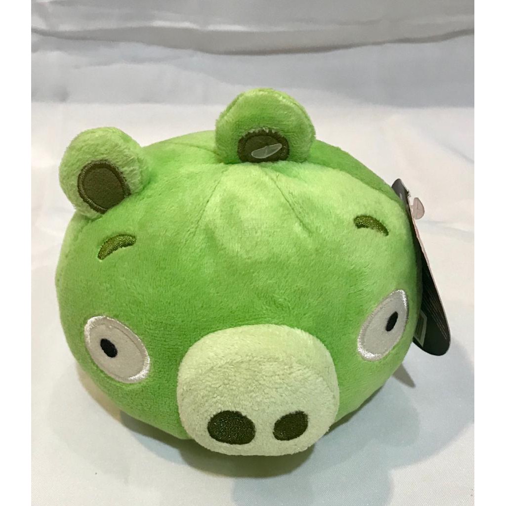 BONEKA ANGRY BIRD ORIGINAL IMPORT 15x15cm (PxT) HIJAU