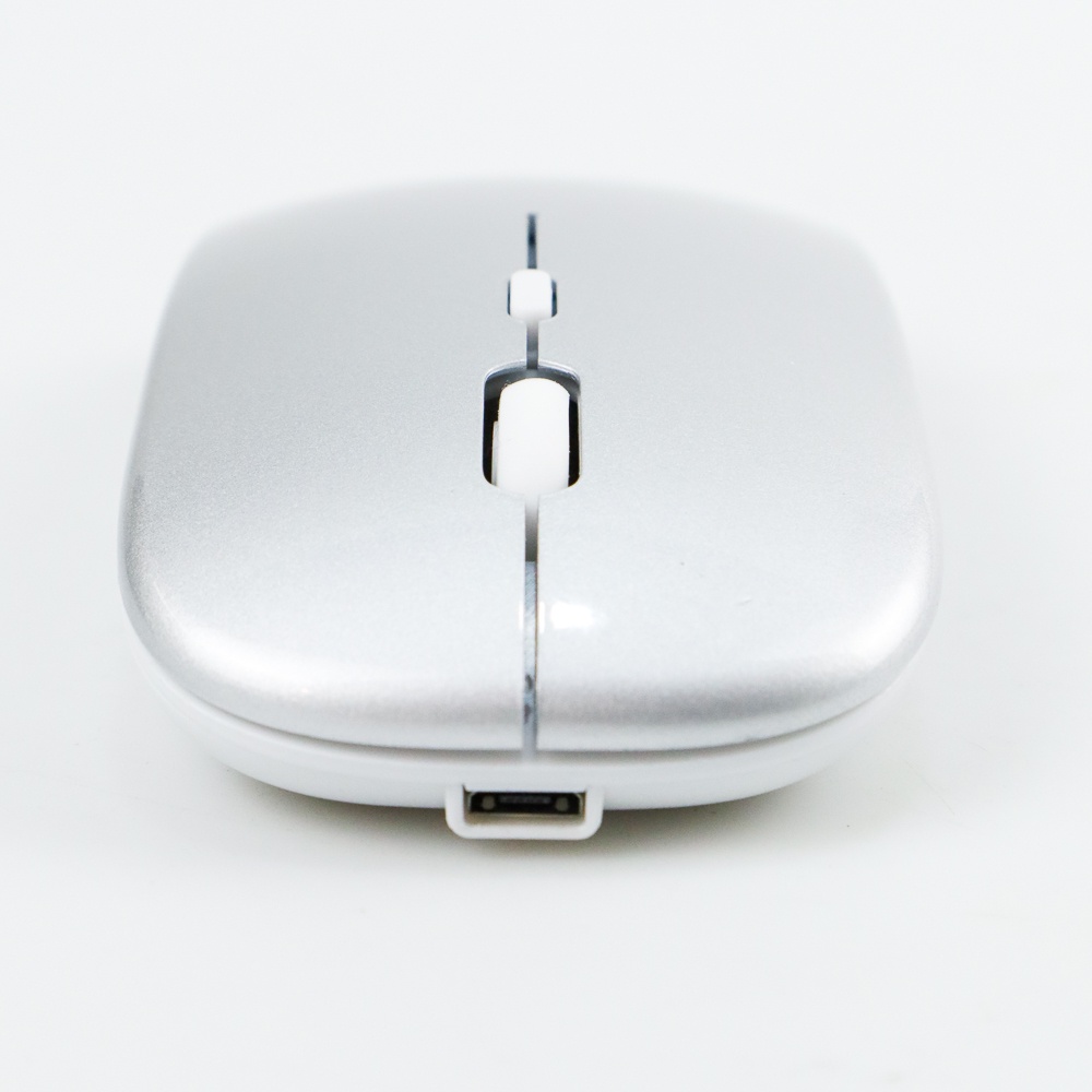 Taffware Mouse Wireless 2.4G Rechargeable - HS-09 - Silver