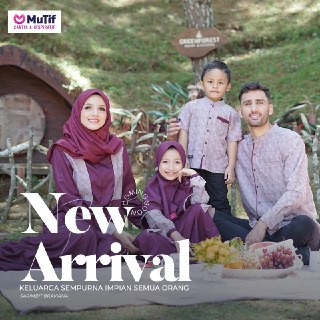 Sarimbit Keluarga Mutif BRAVIANA Maroon || Braviana Braviano Aurel Azriel Churshed