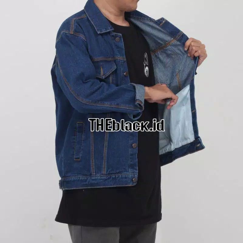 JAKET JEANS PRIA & JAKET PRIA & JAKET COWOK & JAKET DENNIM PRIA & JAKET JEANS & COD-Biowash