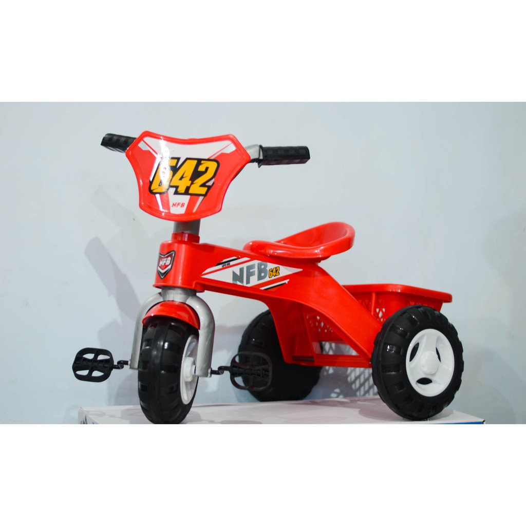 Sepeda Mainan Anak / Sepeda Anak Plastik - Merah