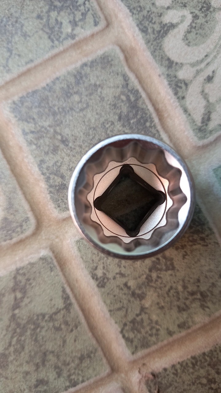 Mata Kunci Sok 1/2 Dr 12pt 19 Mm Tekiro / Mata Sock / Socket