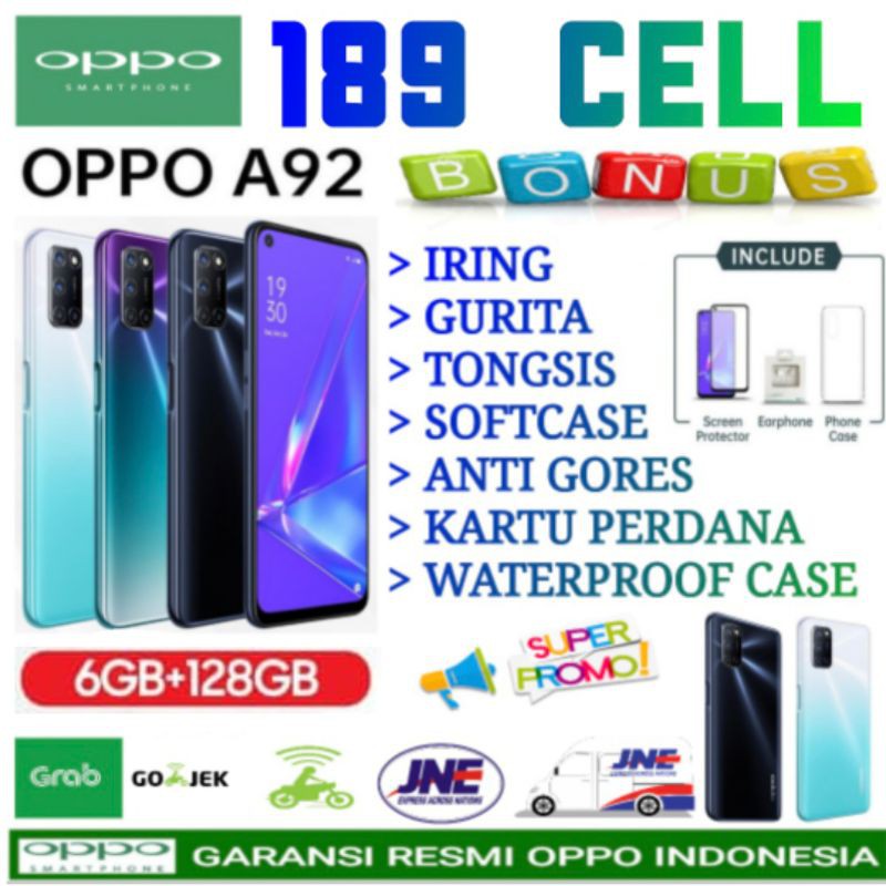 OPPO A92 RAM 6/128 GB | 8/128 GB GARANSI RESMI OPPO INDONESIA-0