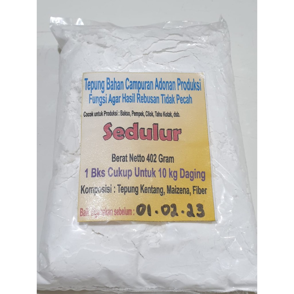 

TEPUNG ANTI PECAH REBUS PANAS UNTUK BAHAN CAMPURAN PRODUKSI