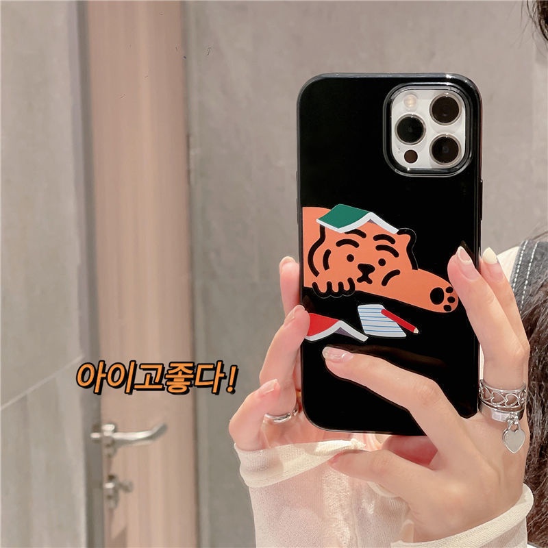 Case Pelindung Motif Kartun Harimau Untuk Iphone 14 11 12 13 PRO MAX