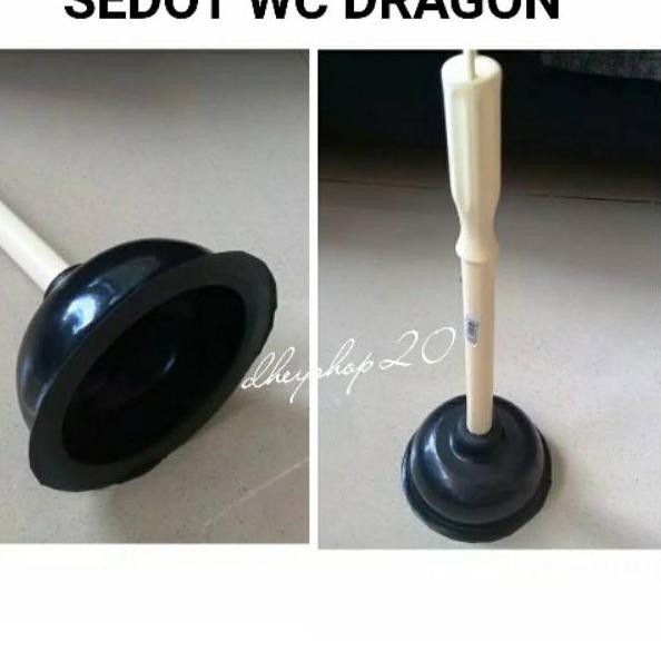 Baru SEDOT WC KARET / ALAT PENYEDOT WC - VACUM WC DRAGON LQV