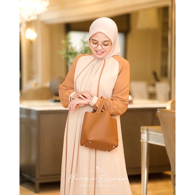Haura Dress (Dress Saja) by shArarea