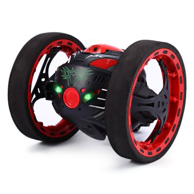 PROMO PEG SJ88 2.4G Remote Control Jumping Car 2 Second Rotation Bounce RC Toy