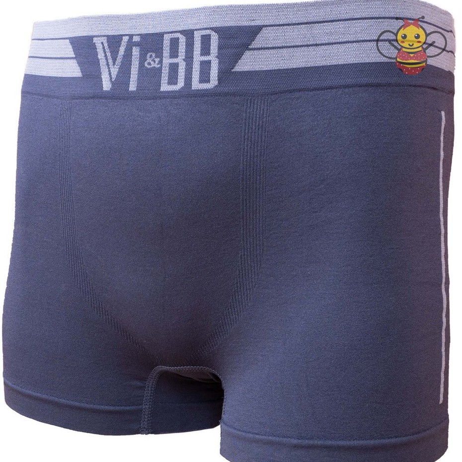 BEE - Celana Boxer Premium Bahan Rajut Cd Pria Import Boxer Polos Cwo VI & BB 1229-XXL