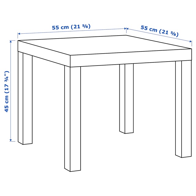 Ikea Lack Side Table Shopee Indonesia