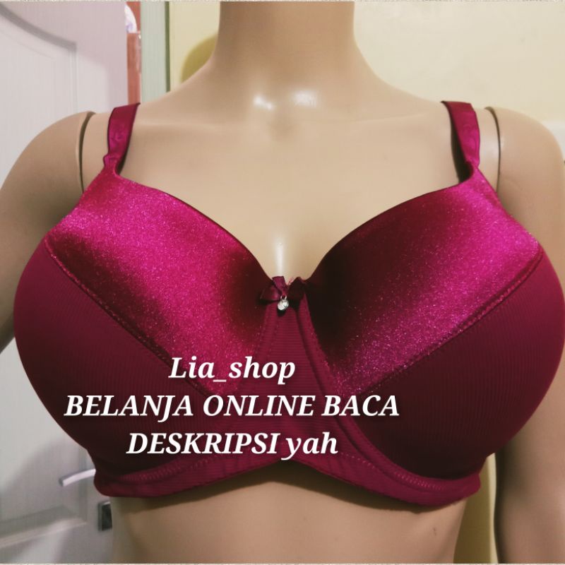 Bra Badan Langsing Cup  Jumbo, Bra kawat Big Cup F 36 42  F967