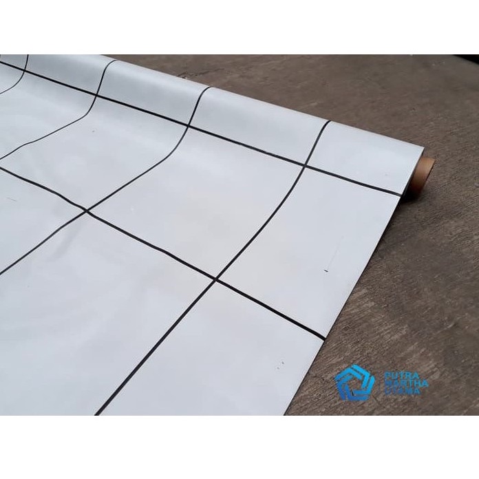 Karpet Plastik Vinyl 1 ROLL untuk Meja dan Lantai Motif Keramik-3