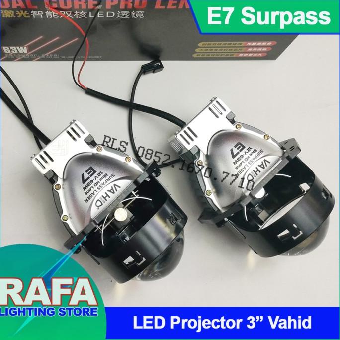 Bi-LED E7 Surpass Laser | Blue HD Lens | Original Vahid