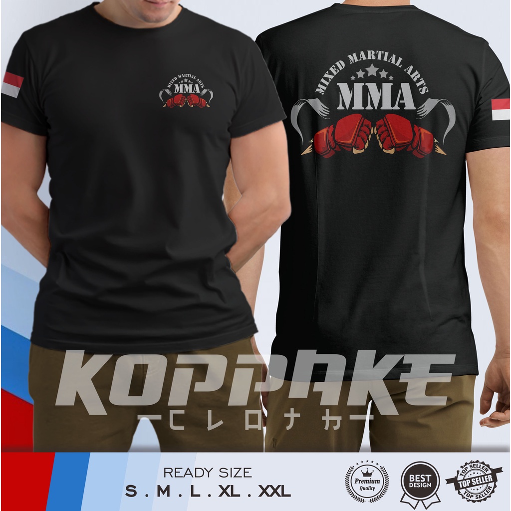 Kaos MMA Fighter Boxing v2 Baju Sport